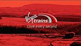 Still from Virgin Trains 'Love Every Second' ad