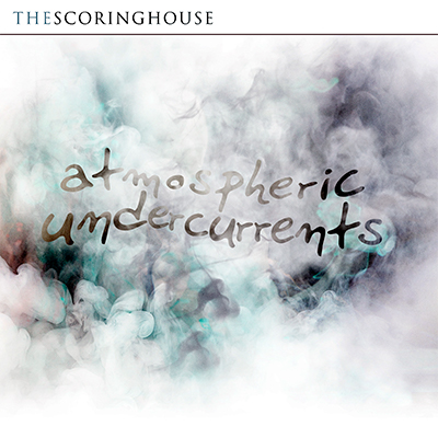 Atmospheric Undercurrents album cover, thick swirling clouds with centred title